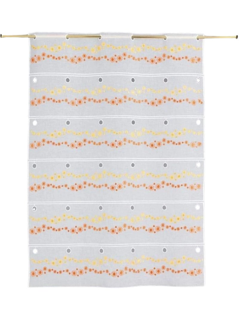 Modulable brodé à motifs de petits soleils Orange - Kiabi