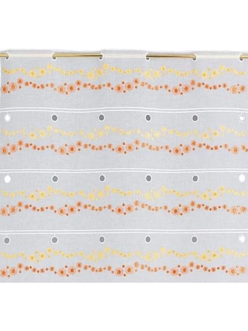 Modulable brodé à motifs de petits soleils Orange - Kiabi