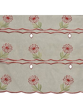 Modulable brodé à motifs fleuris