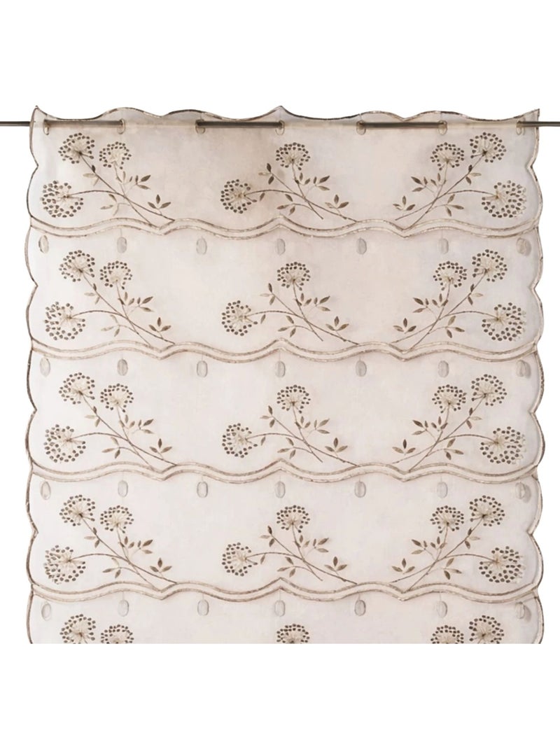 Modulable brodé à motifs floraux Ivoire - Kiabi