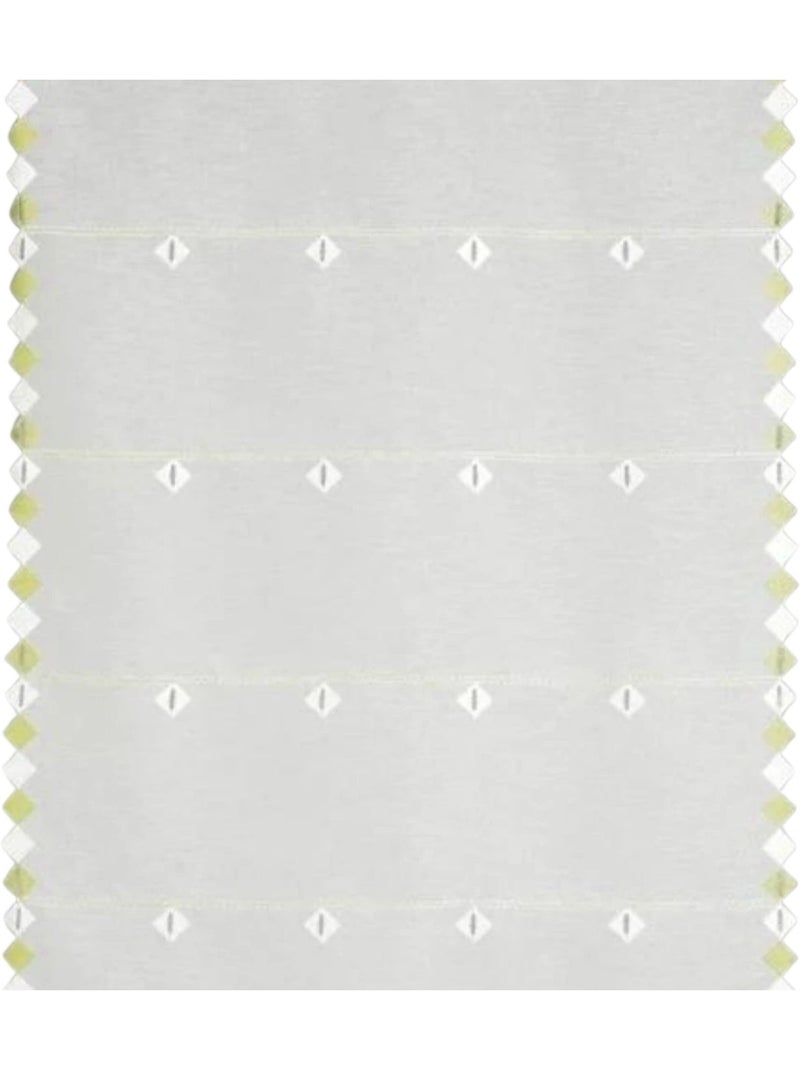 Modulable brodé à motifs géométriques Vert clair - Kiabi