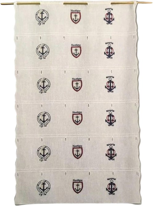 Modulable brodé à motifs marins - Kiabi