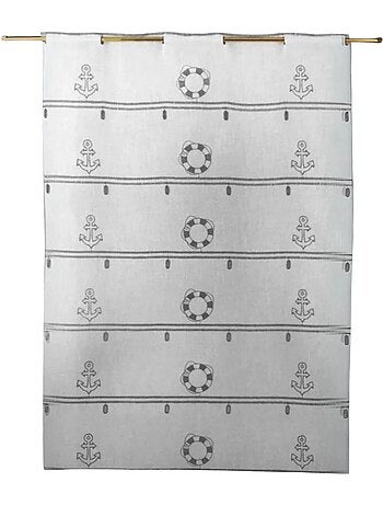 Modulable brodé à motifs marins