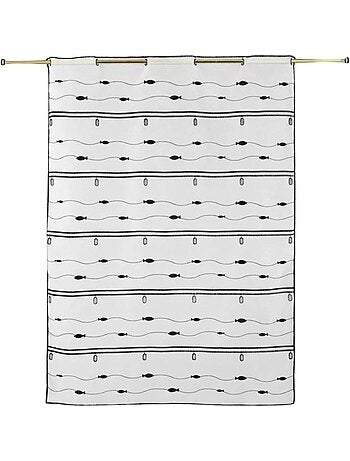 Modulable brodé à petits poissons