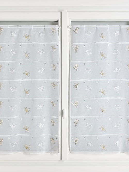 Modulable brodé avec motifs palmettes - Kiabi