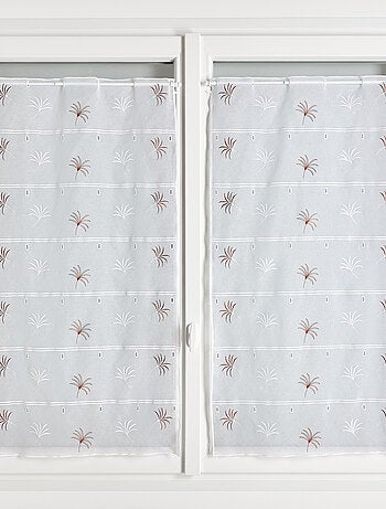 Modulable brodé avec motifs palmettes