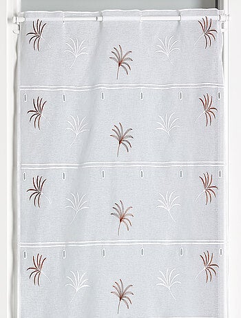 Modulable brodé avec motifs palmettes