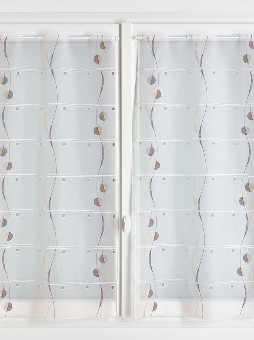 Modulable brodé avec motifs ronds et vagues - Kiabi Modulable brodé avec motifs ronds et vagues - Kiabi