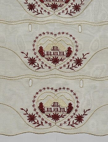 Modulable brodé esprit montagne