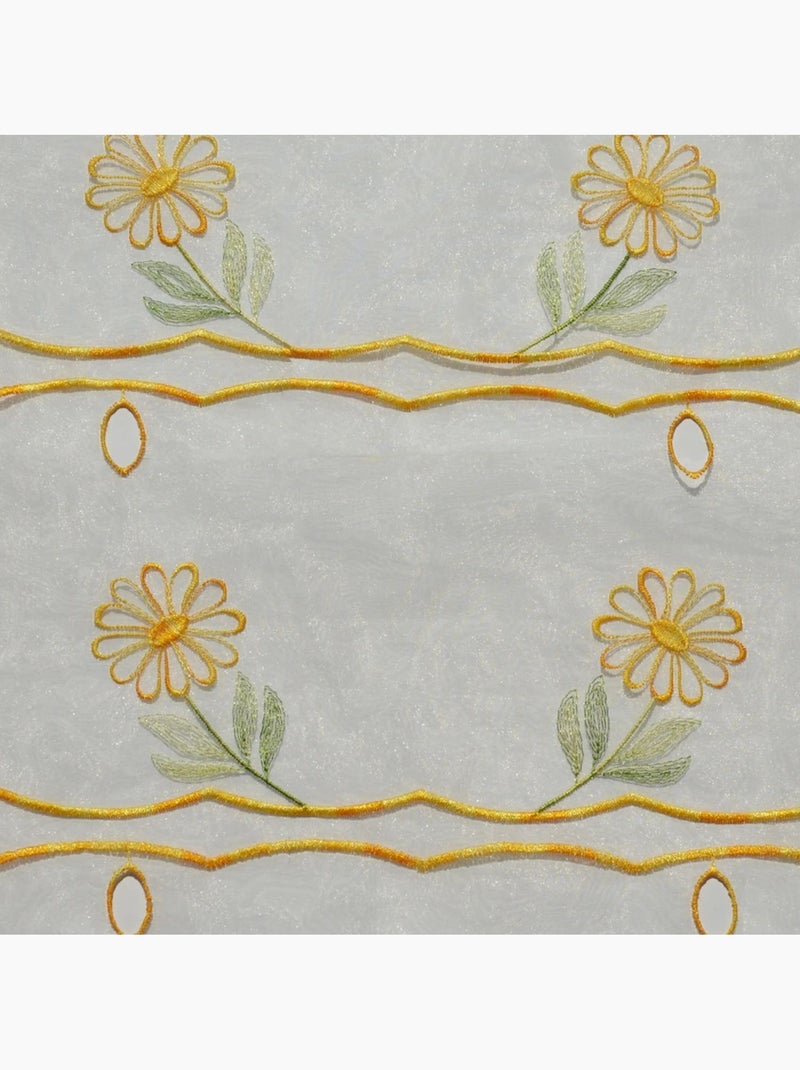 Modulable brodé et fleuri Blanc - Kiabi