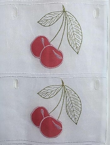 Modulable brodé griottes