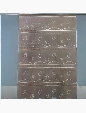 Modulable brodé lettres abécédaire