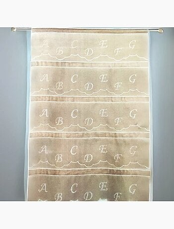 Modulable brodé lettres abécédaire