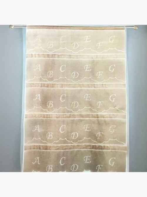 Modulable brodé lettres abécédaire - Kiabi