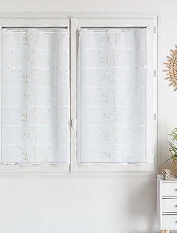 Modulable brodé lin