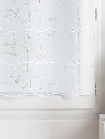 Modulable brodé lin