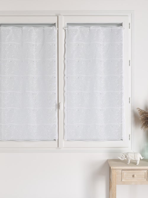 Modulable brodée motif feuille - Kiabi