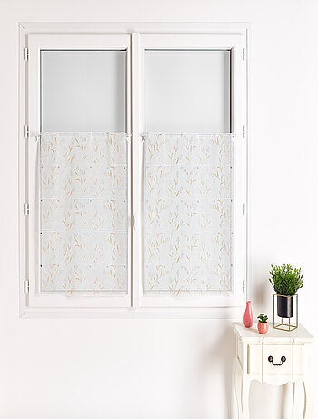 Modulable brodée motif fleur