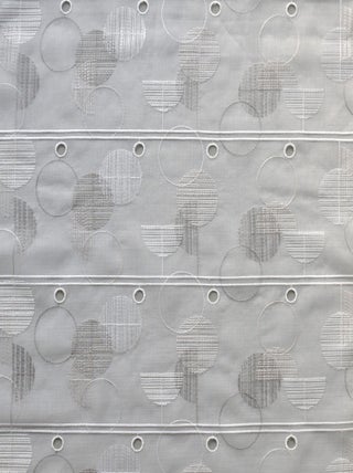 Modulable en étamine brodée et graphique