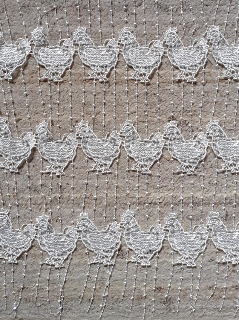 Modulable en macramé Blanc - Kiabi