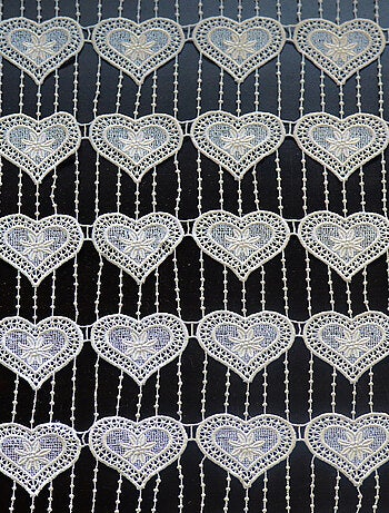 Modulable en macramé cœur