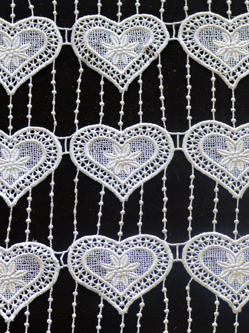 Modulable en macramé cœur Ecru - Kiabi