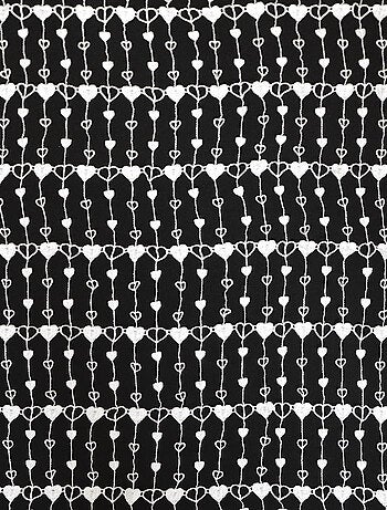 Modulable en macramé petits coeurs