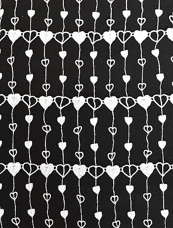 Modulable en macramé petits coeurs