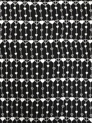 Modulable en macramé petits coeurs