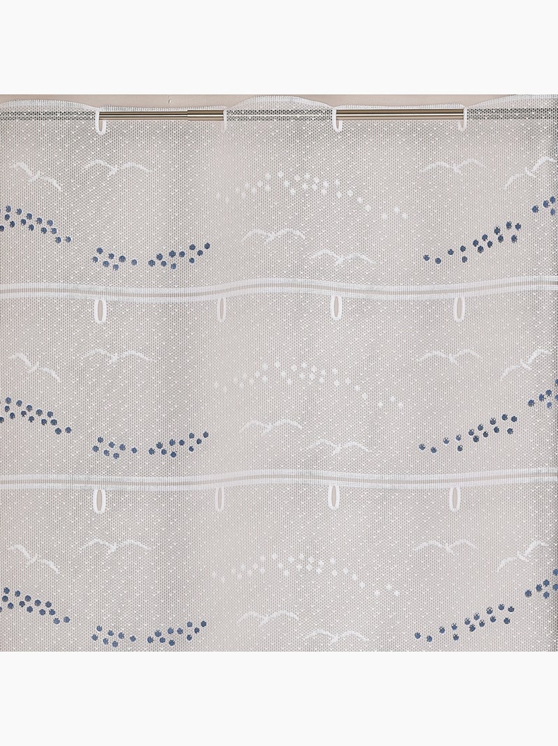 Modulable en maille à motif mouettes Blanc - Kiabi