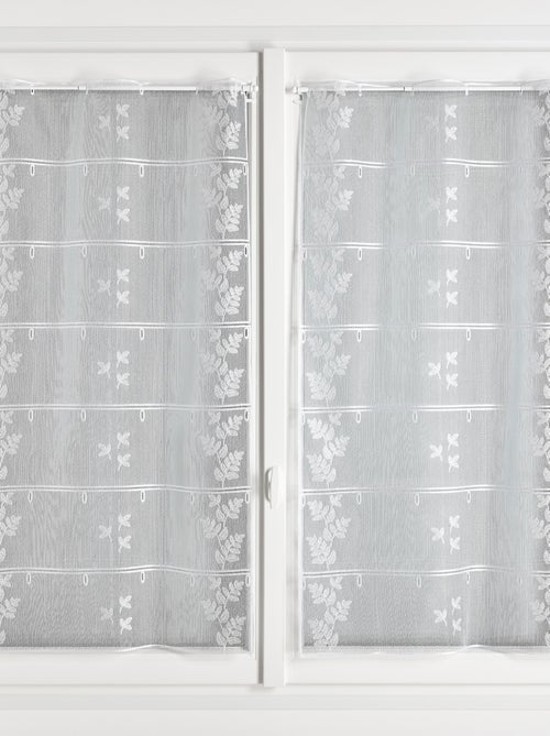 Modulable en maille brodée motif feuilles - Kiabi