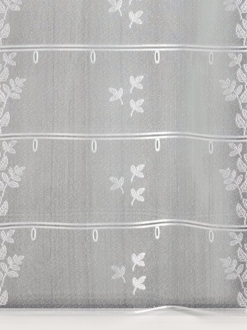 Modulable en maille brodée motif feuilles - Kiabi