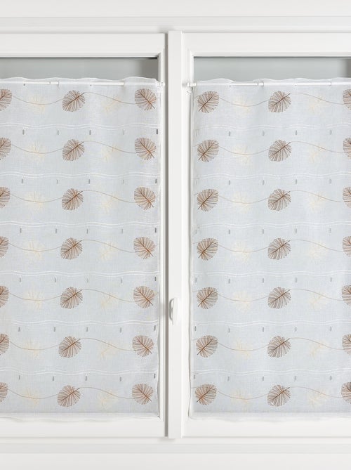 Modulable feuilles brodées - Kiabi