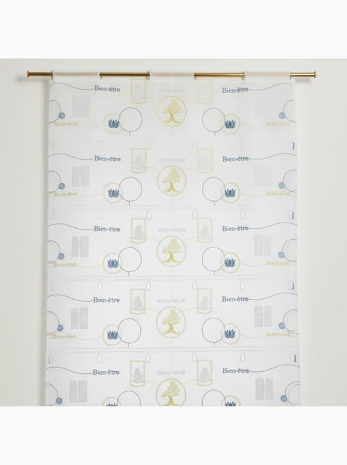 Modulable léger et brodé "Zen attitude" - Kiabi