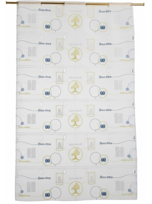 Modulable léger et brodé "Zen attitude" - Kiabi