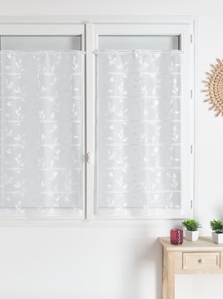 Modulable maille motif feuille