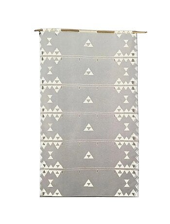 Modulable petit voilage de fenêtre broderie triangle