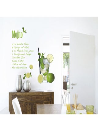 Mojito, Sticker murale - 100x70 cm