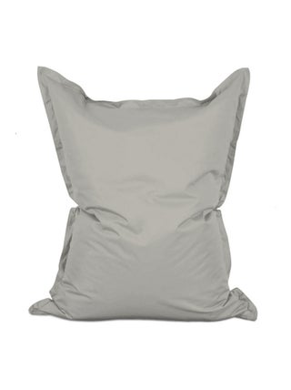 MOKU - Pouf rectangulaire d'extérieur XXL 180x140cm gris