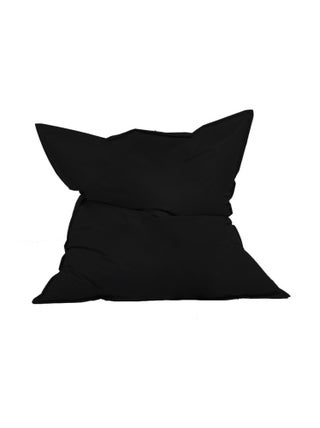 MOKU - Pouf rectangulaire d'extérieur XXL 180x140cm noir