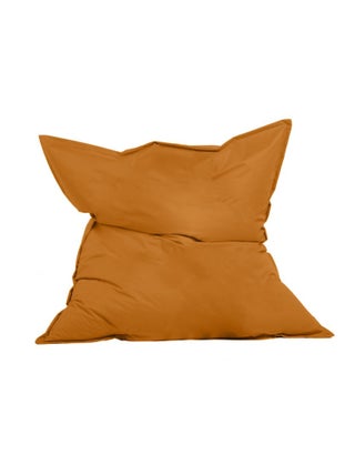 MOKU - Pouf rectangulaire d'extérieur XXL 180x140cm orange