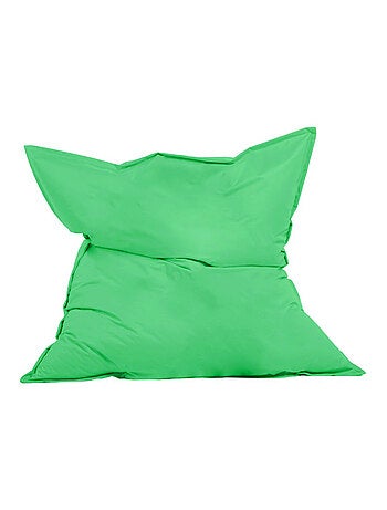 MOKU - Pouf rectangulaire d'extérieur XXL 180x140cm rouge