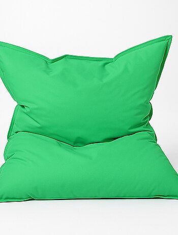 MOKU - Pouf rectangulaire d'extérieur XXL 180x140cm rouge