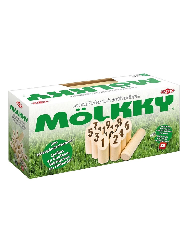 Mölkky jeu d'extérieur Beige - Kiabi