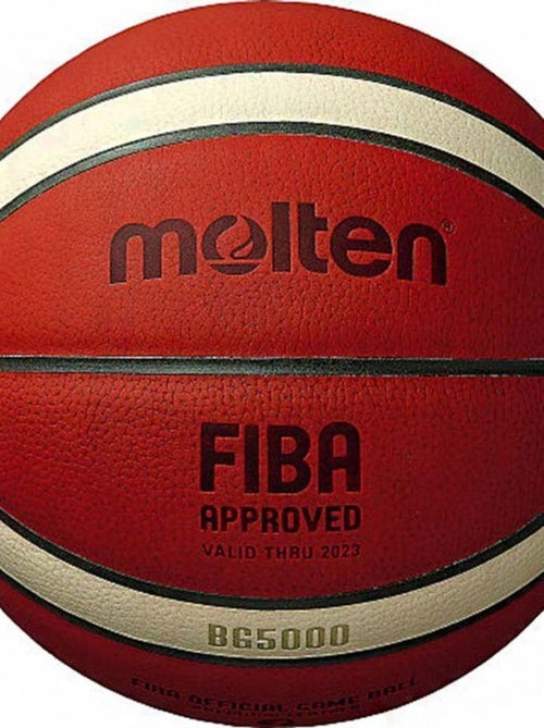 Molten - Ballon de basket B6G5000 FIBA - Kiabi