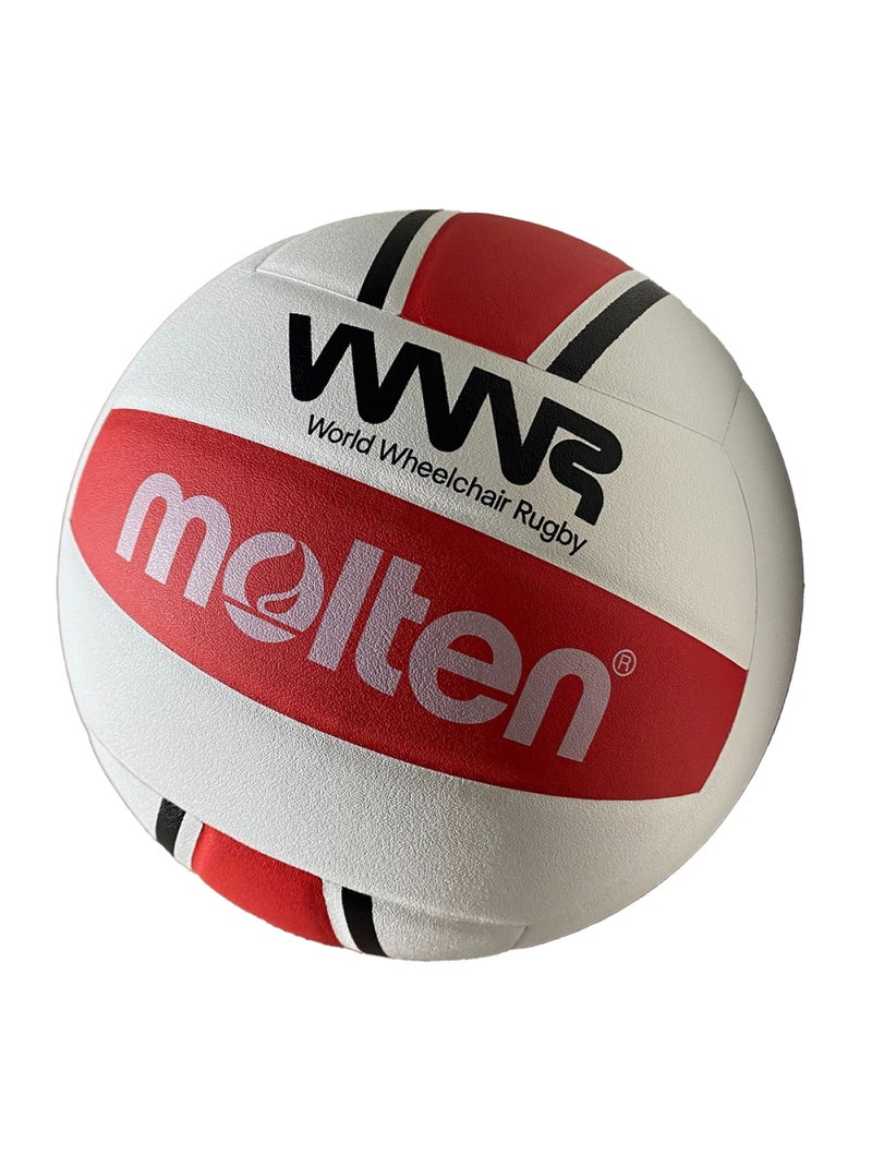Molten - Ballon de handball style World Wheelchair Rugby Blanc - Kiabi