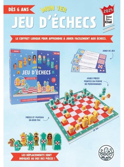 Mon 1er jeu d'échecs - Kiabi