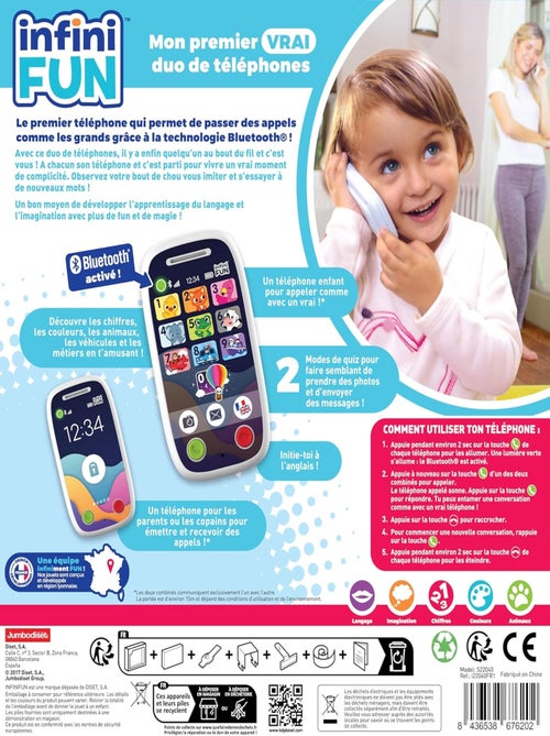 Mon 1er Vrai Duo De Téléphones - Infini Fun - Kiabi