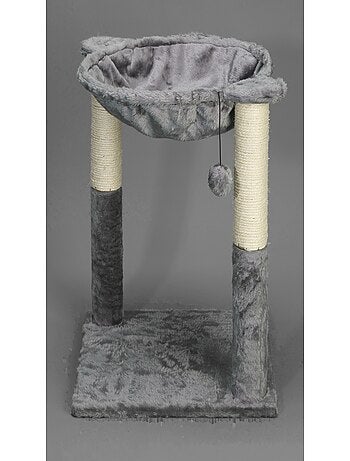 Mon Ami Luki ARBRE A CHAT ARRONDI GRIFFOIR ET JOUET INTEGRE 40X40X50,5CM