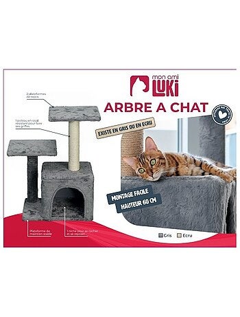 Mon Ami Luki Arbre a chat modele refuge integre